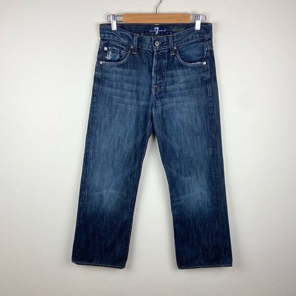 7 For All Mankind Austyn Relaxed Straight Leg Jeans - Picture 2 of 8